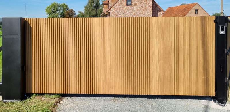 houten poort